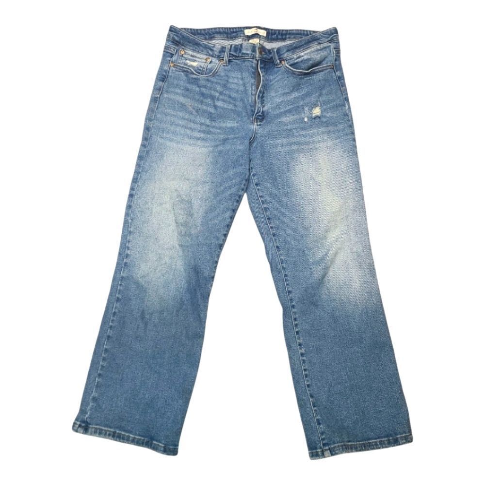 Mason & Belle Straight Leg Crop Jeans